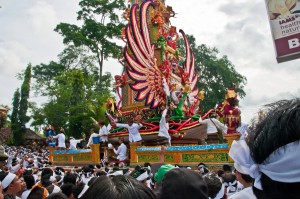 A Balinese cremation ceremony in 2010. Photo: Flickr/Graeme Churchard from Ted Blog