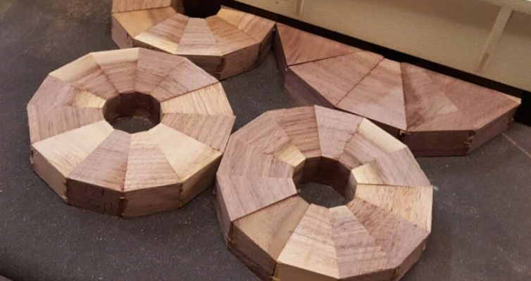 Making Wooden Urns – Sanding Rings