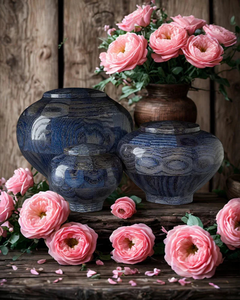 Wooden Dog Urns for Ashes