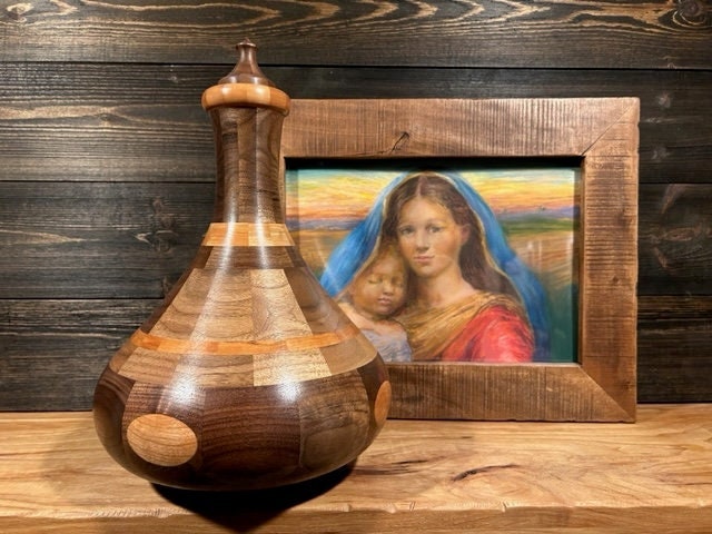 Genie Bottle Custom Wooden Cremation Urn