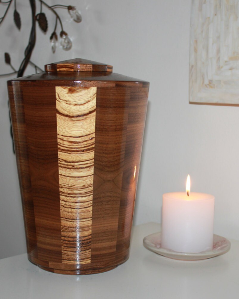 Almighty Custom Wooden Pet Cremation Urn