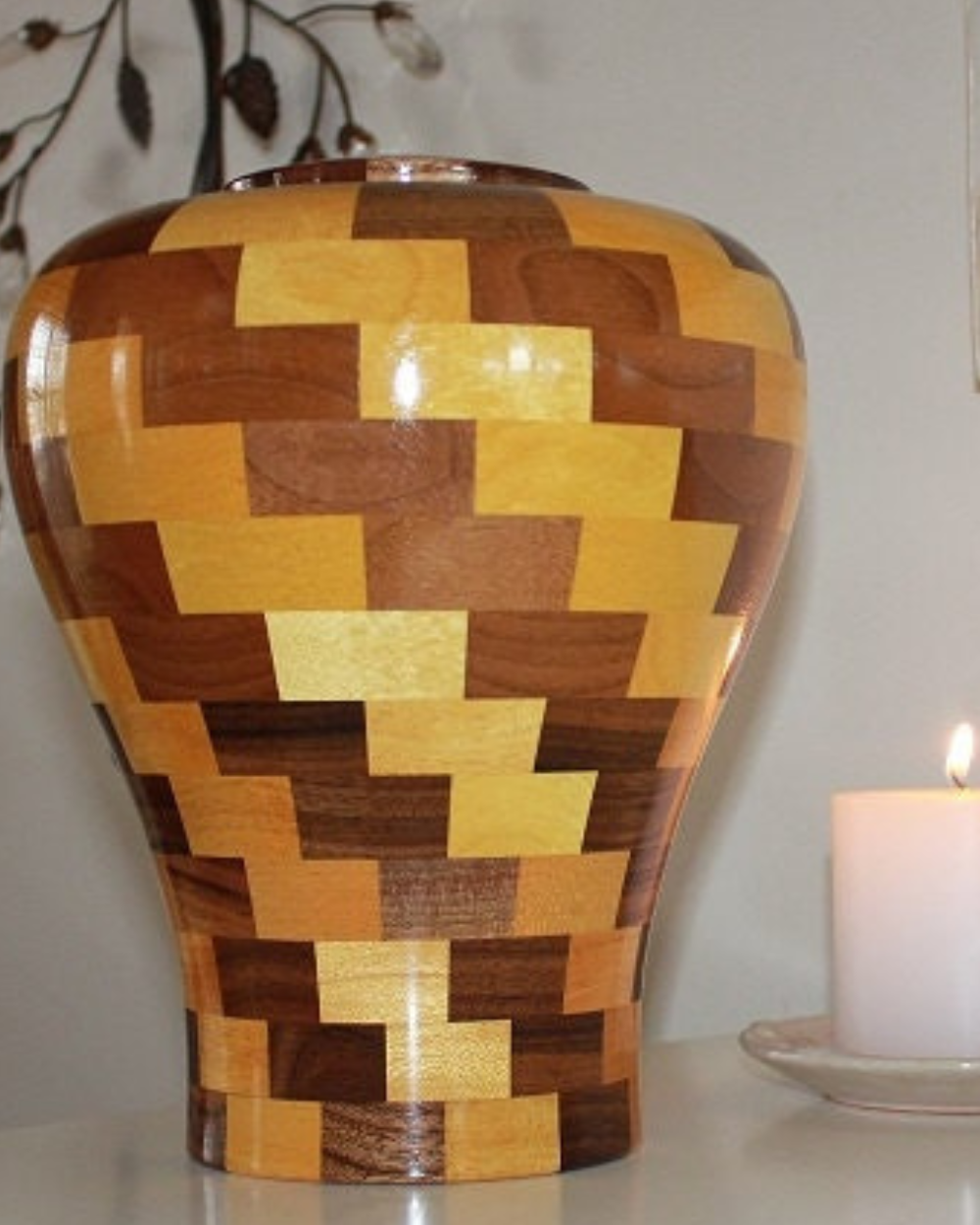 Harmony Custom Wooden Pet Cremation Urn