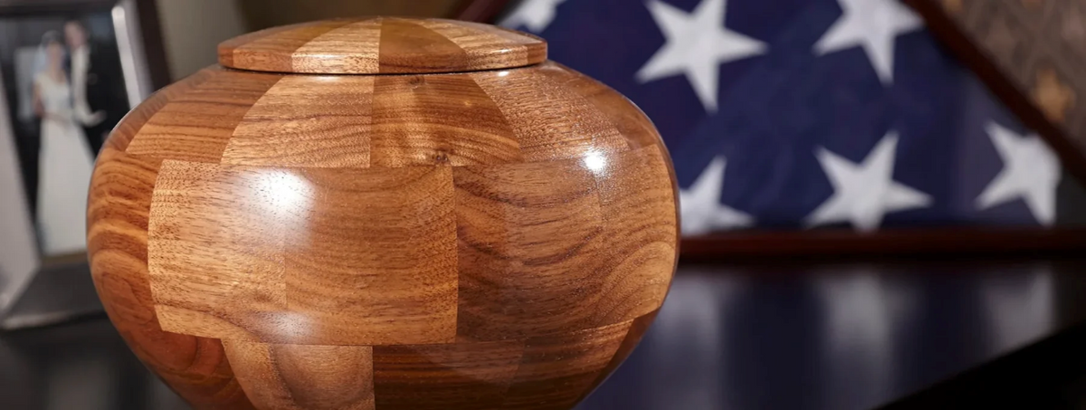 Wisdom Custom Wooden Cremation Urn
