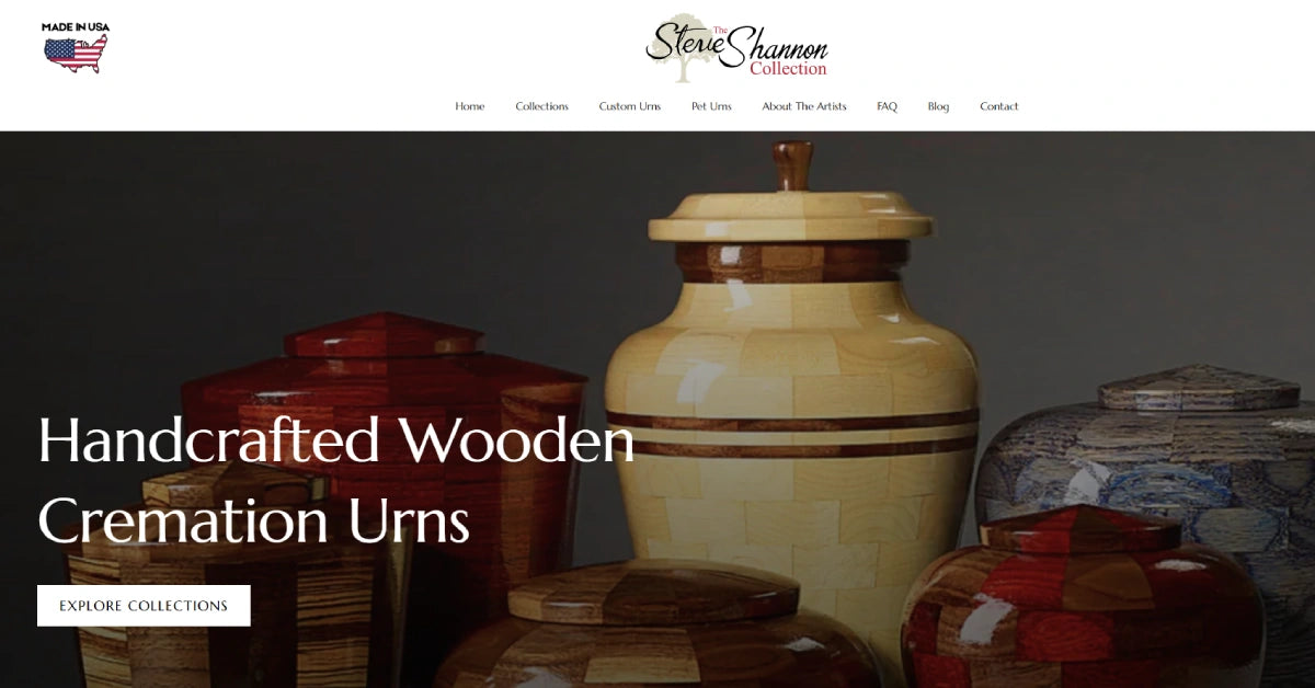 Request A Custom Urn | Steve Shannon Collection