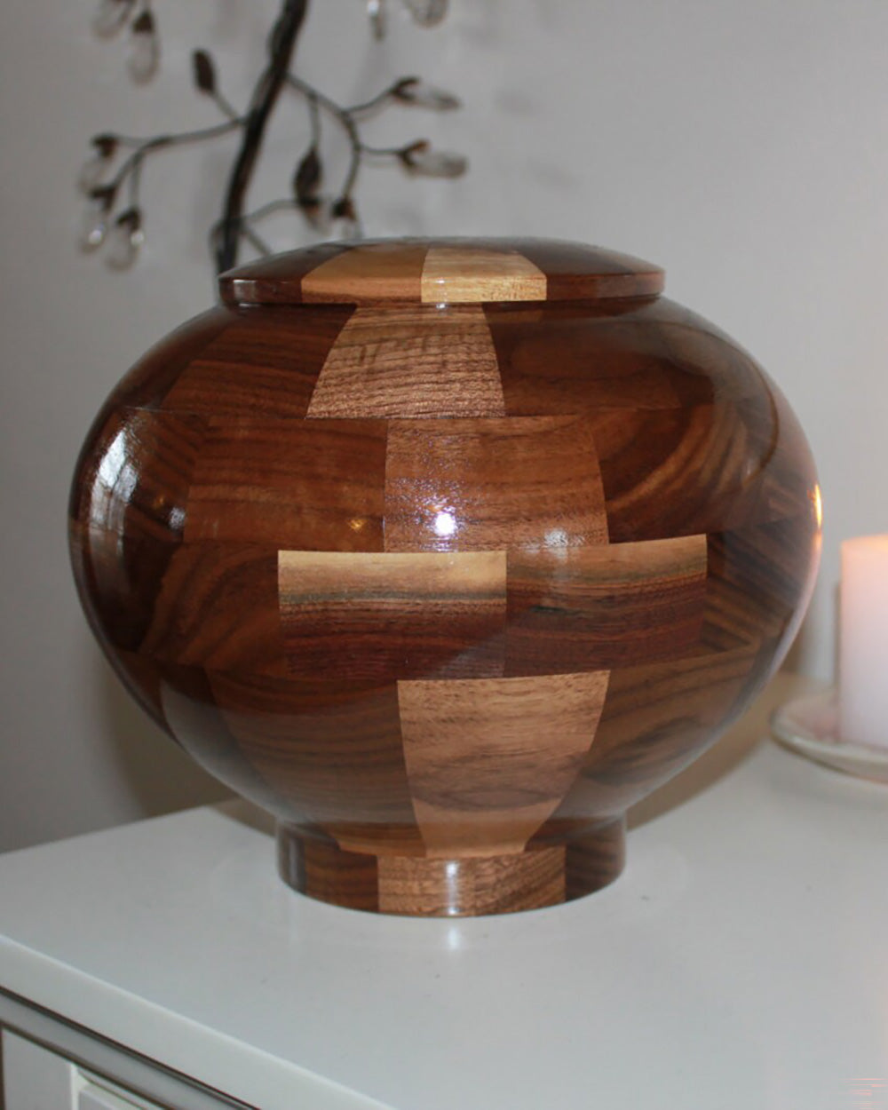 Wisdom Custom Wooden Pet Cremation Urn