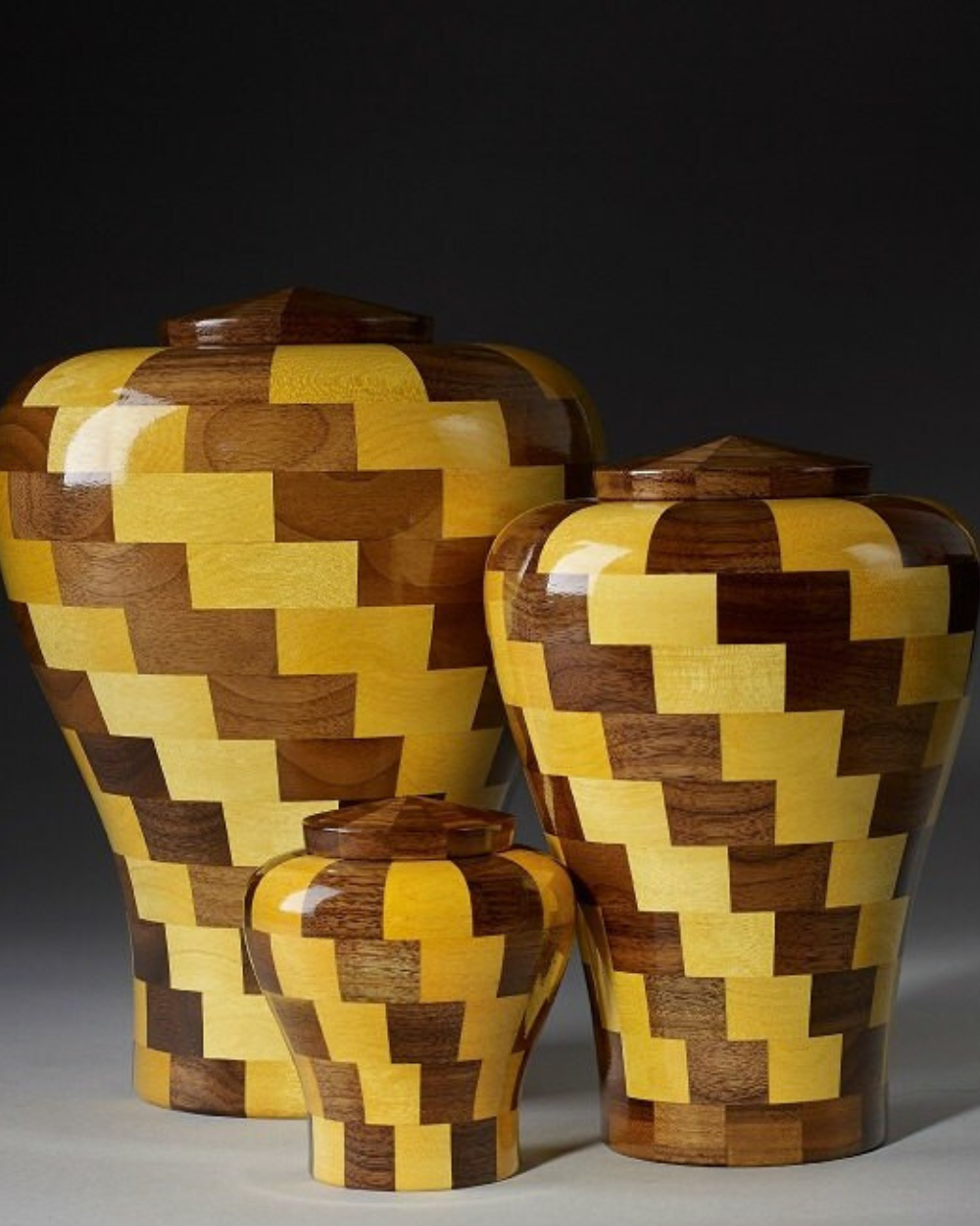 Harmony Custom Wooden Cremation Urn