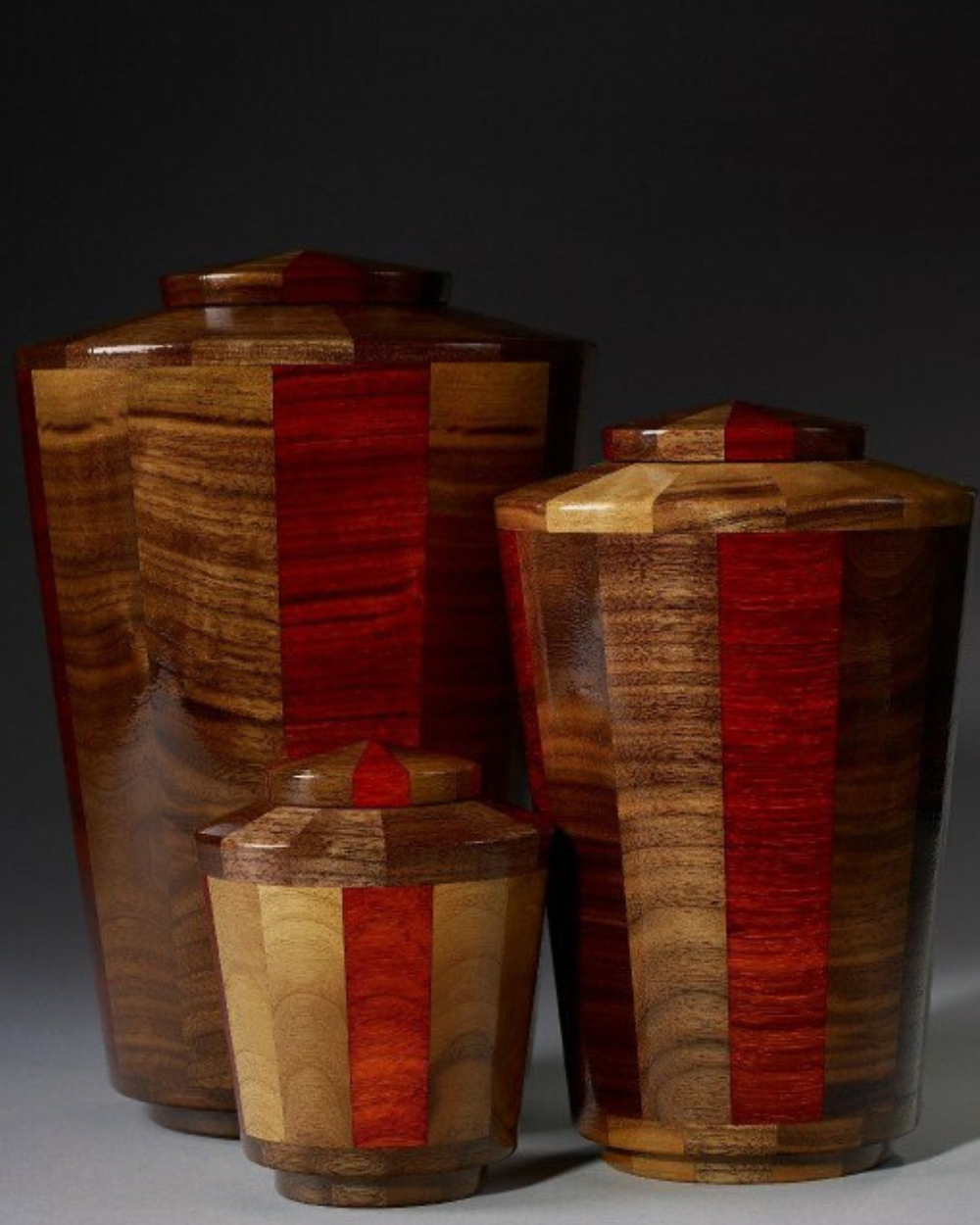 Trinity Custom Wooden Pet Cremation Urn