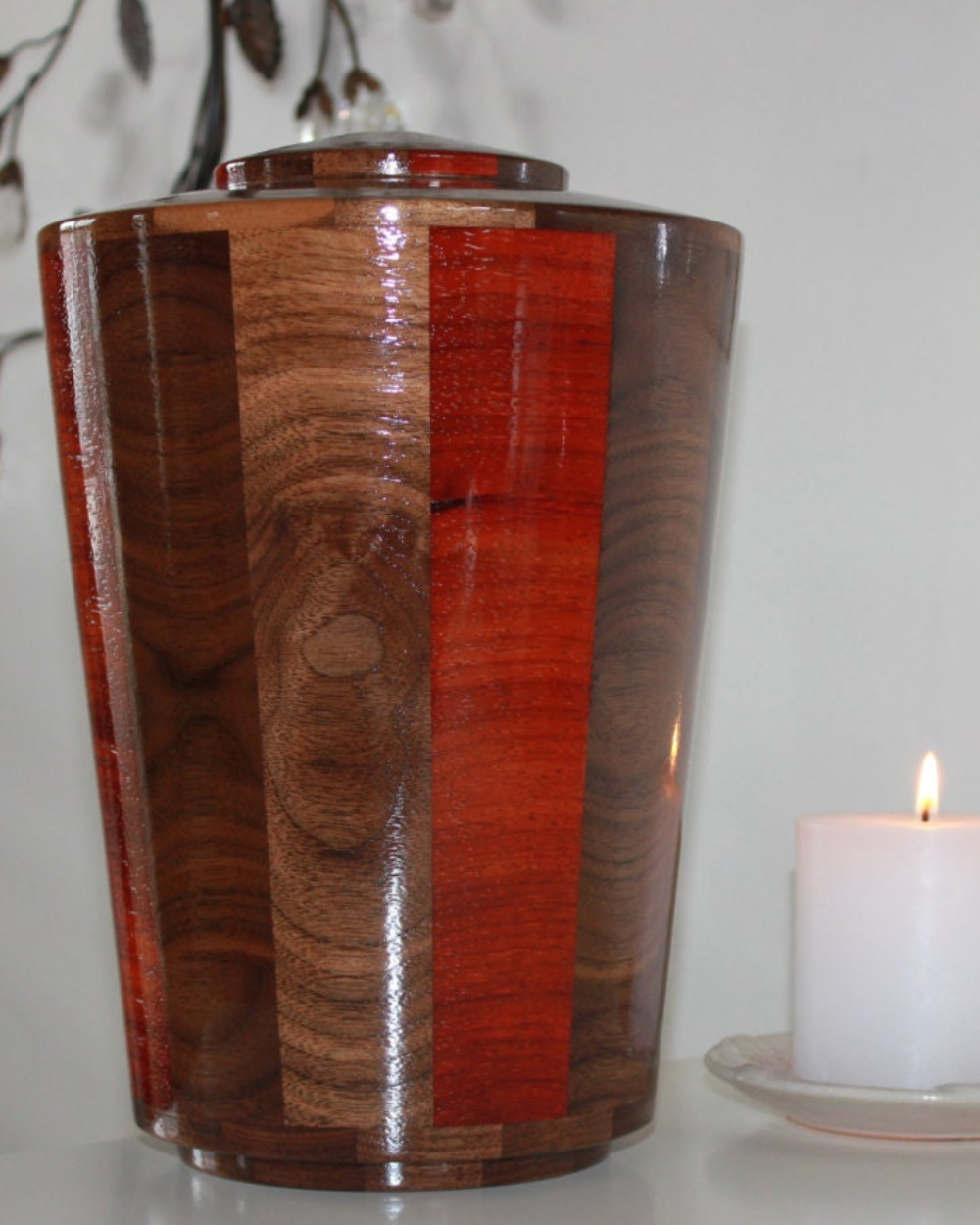 Trinity Custom Wooden Pet Cremation Urn
