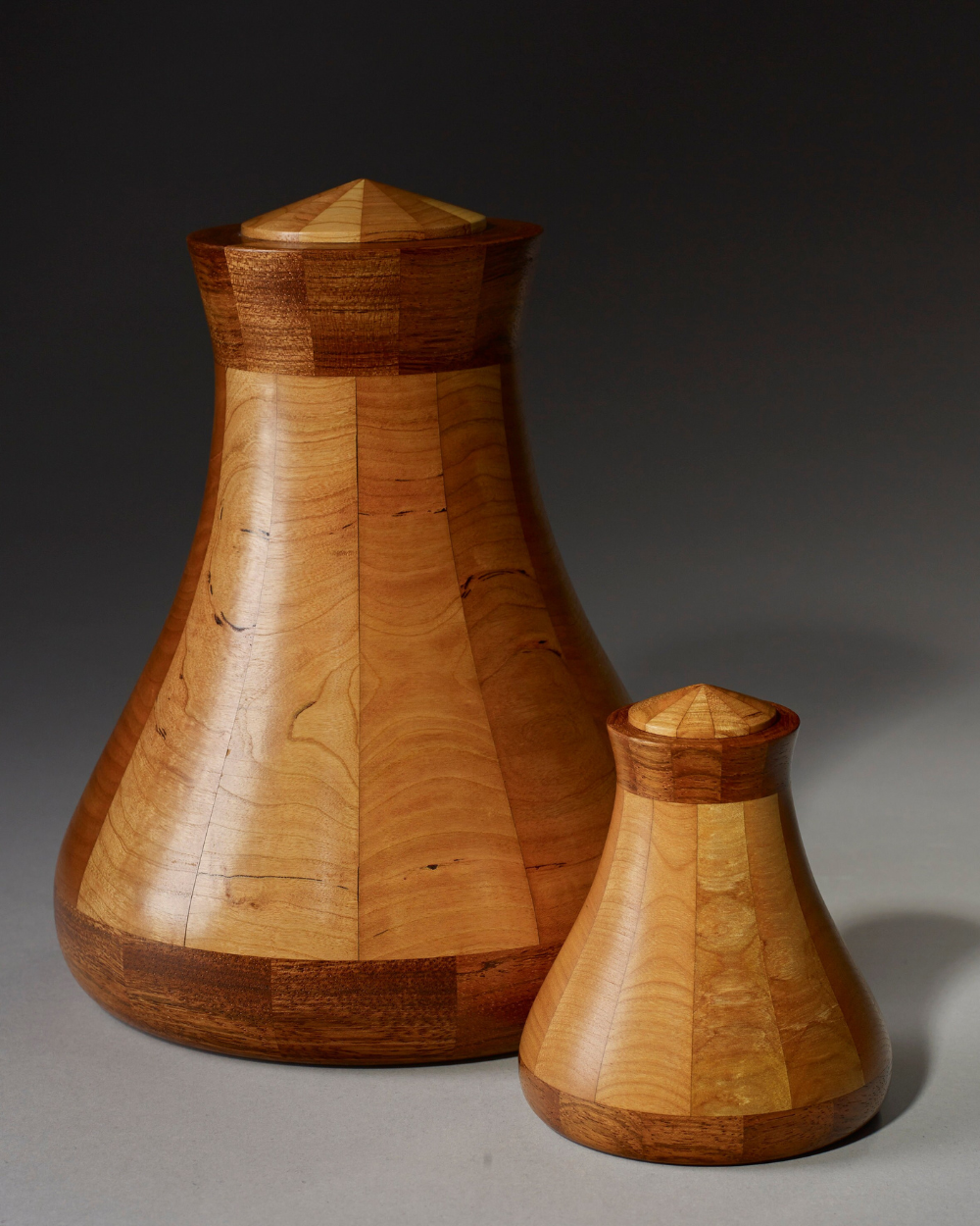 Natural Wood Custom Wooden Cremation Urn