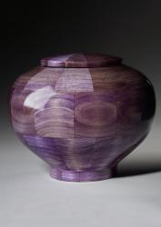 Peony Purple Artistic Urn 